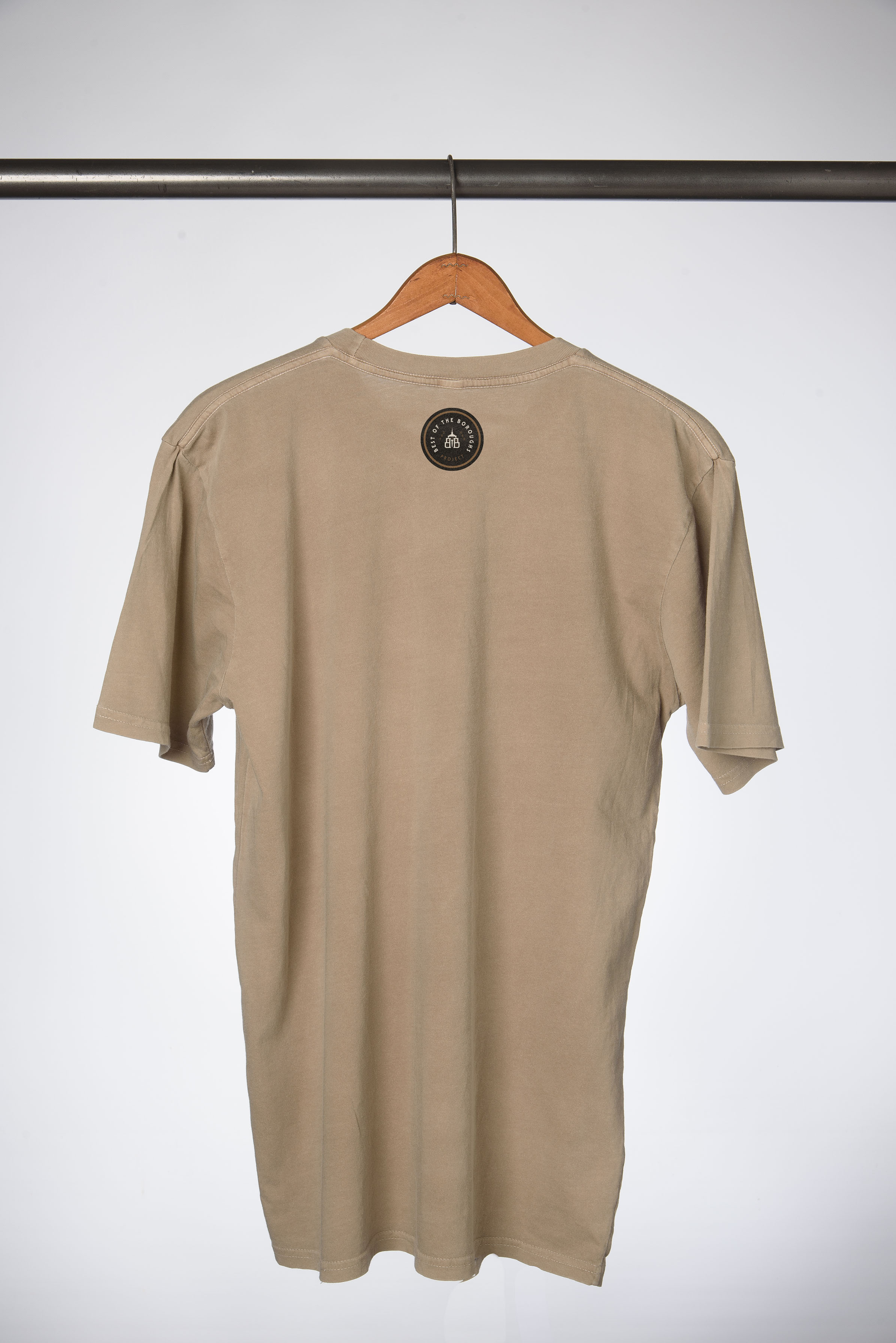 Staten Island Feather & Flame Tee - Khaki