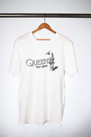 Queens Feather & Flame Tee - White