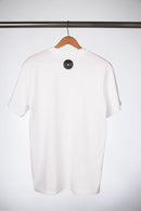 Queens Feather & Flame Tee - White