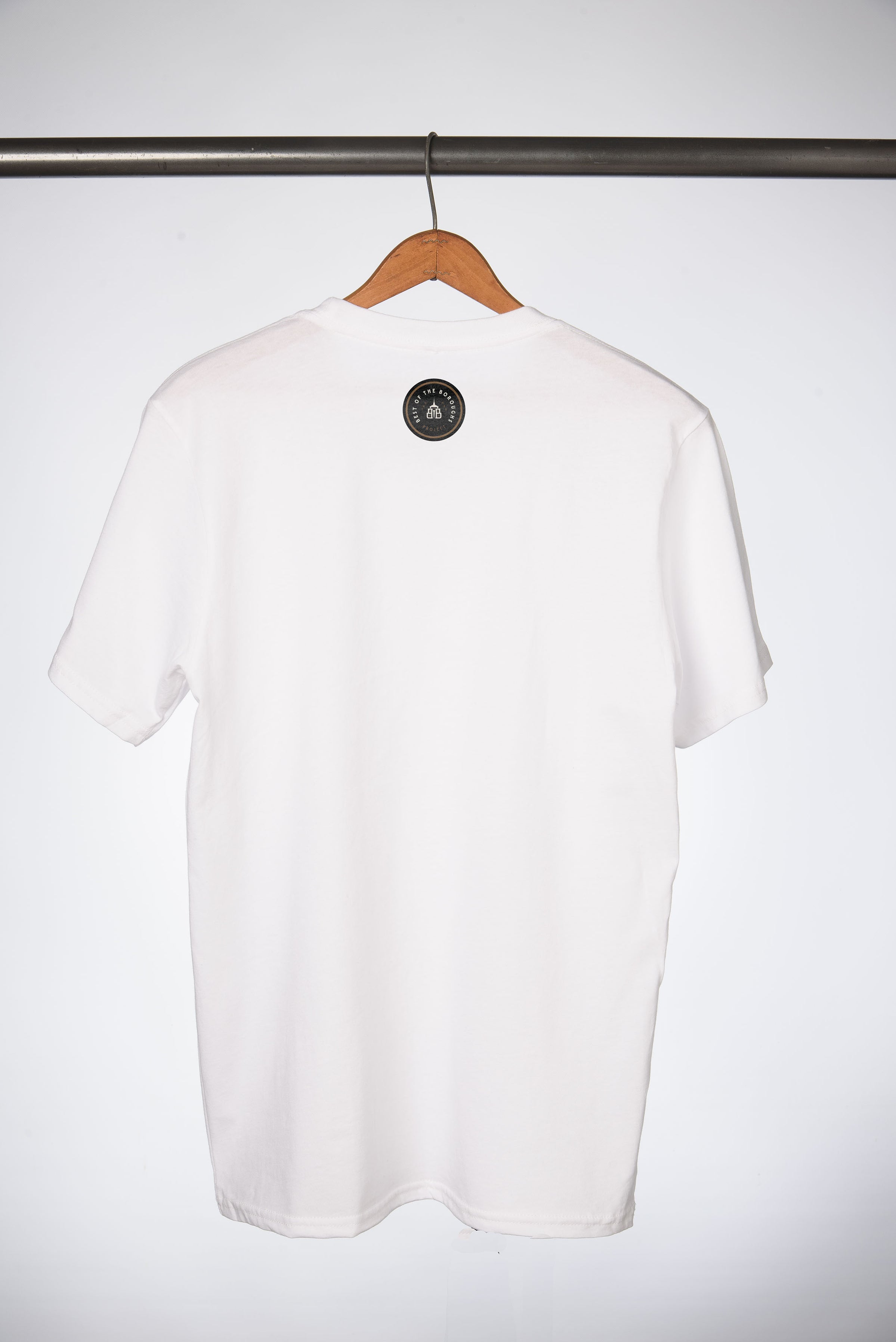 Manhattan Feather & Flame Tee - White